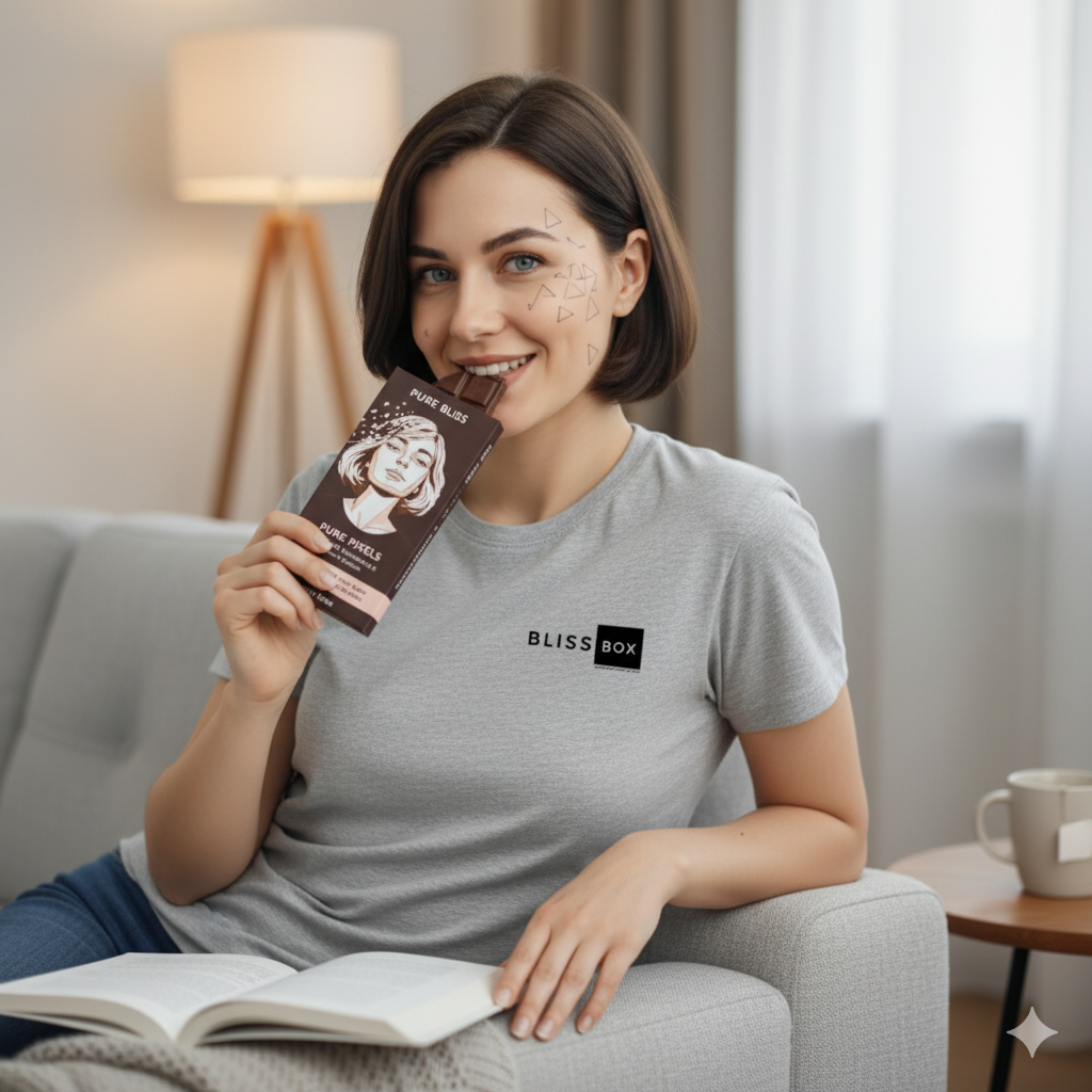 Pure Pixels: The Roasted Badam Bar | 55% Artisan Dark Chocolate (Weight: 100 GM)